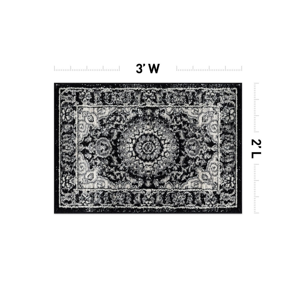 World Rug Gallery Traditional Oriental Medallion Area Rug
