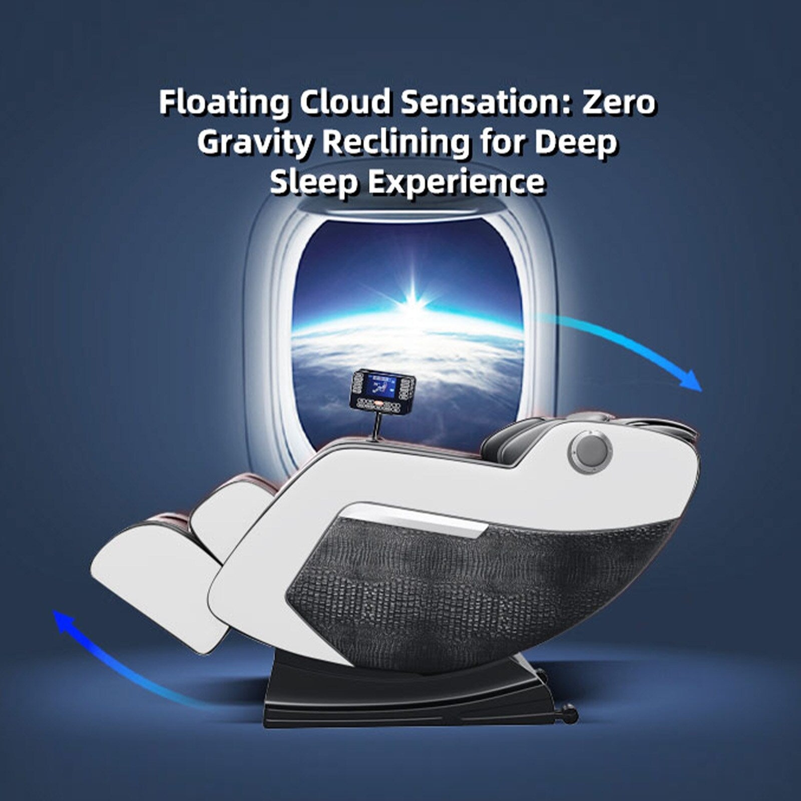 Zero Gravity Massage Recliner Chair with Full Body Massage, Heating, and Built-in Bluetooth Audio