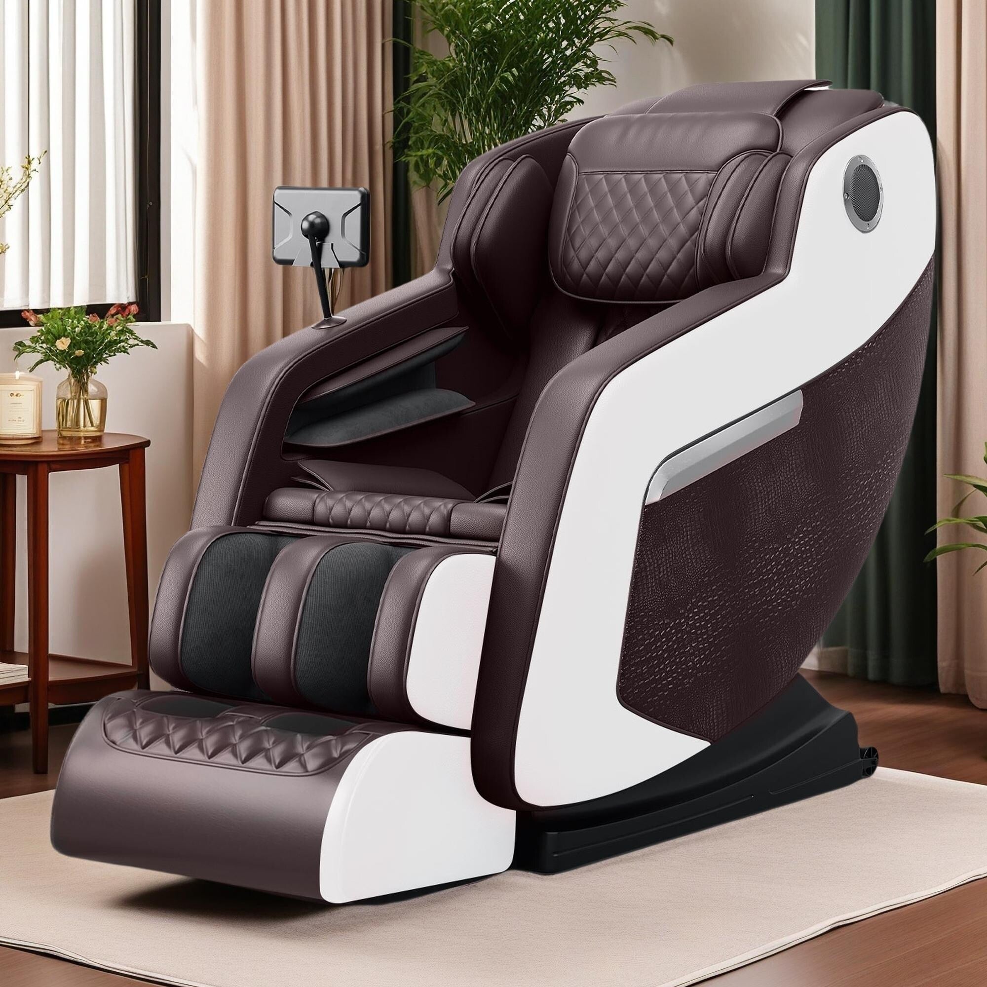 Zero Gravity Massage Recliner Chair with Full Body Massage, Heating, and Built-in Bluetooth Audio